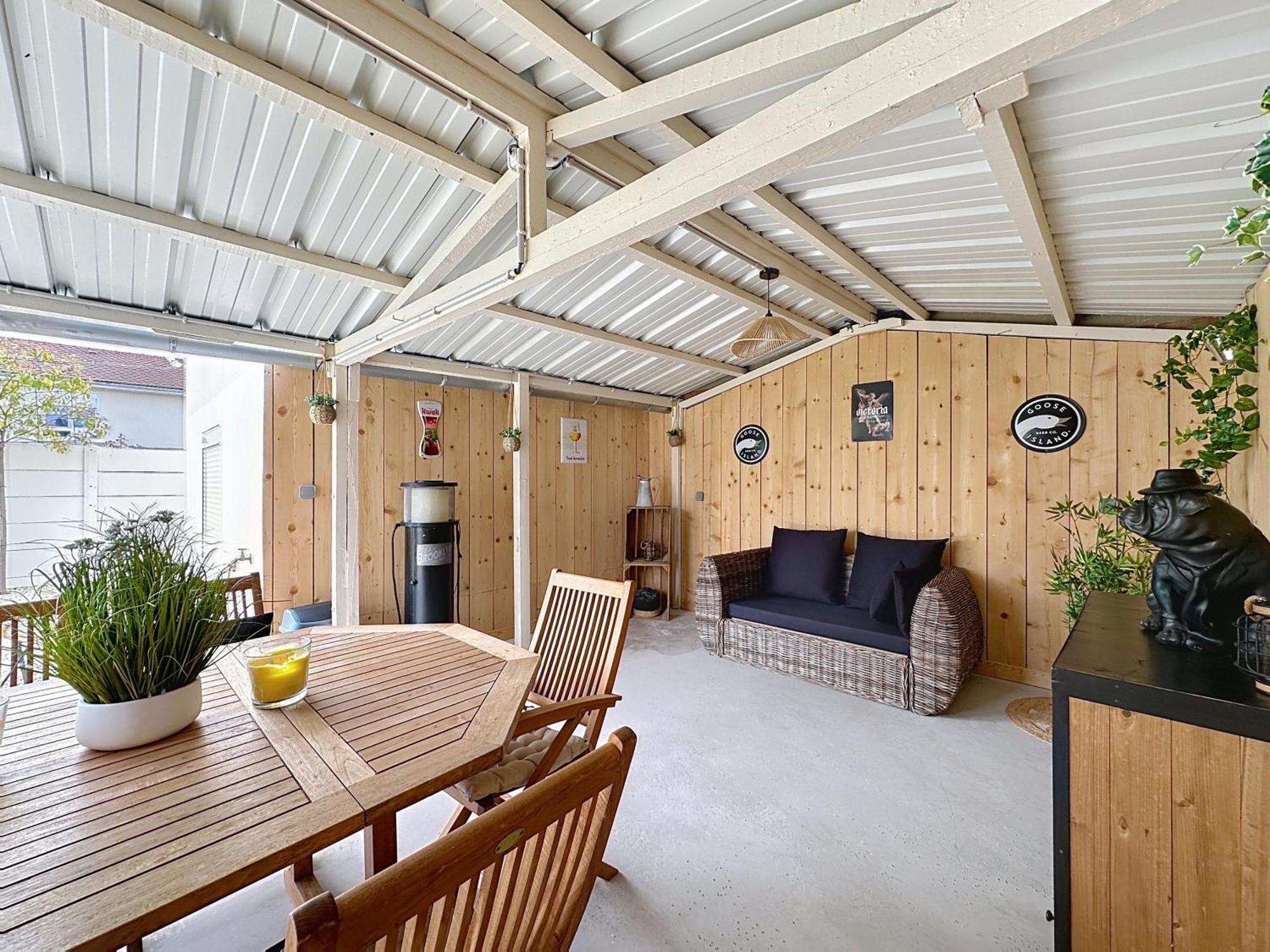 Charmante Maison 2 Chambres Avec Cour Et Jardin Sainte-Savine Εξωτερικό φωτογραφία